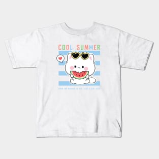 Mizu & Kawa-Cool Summer Kids T-Shirt